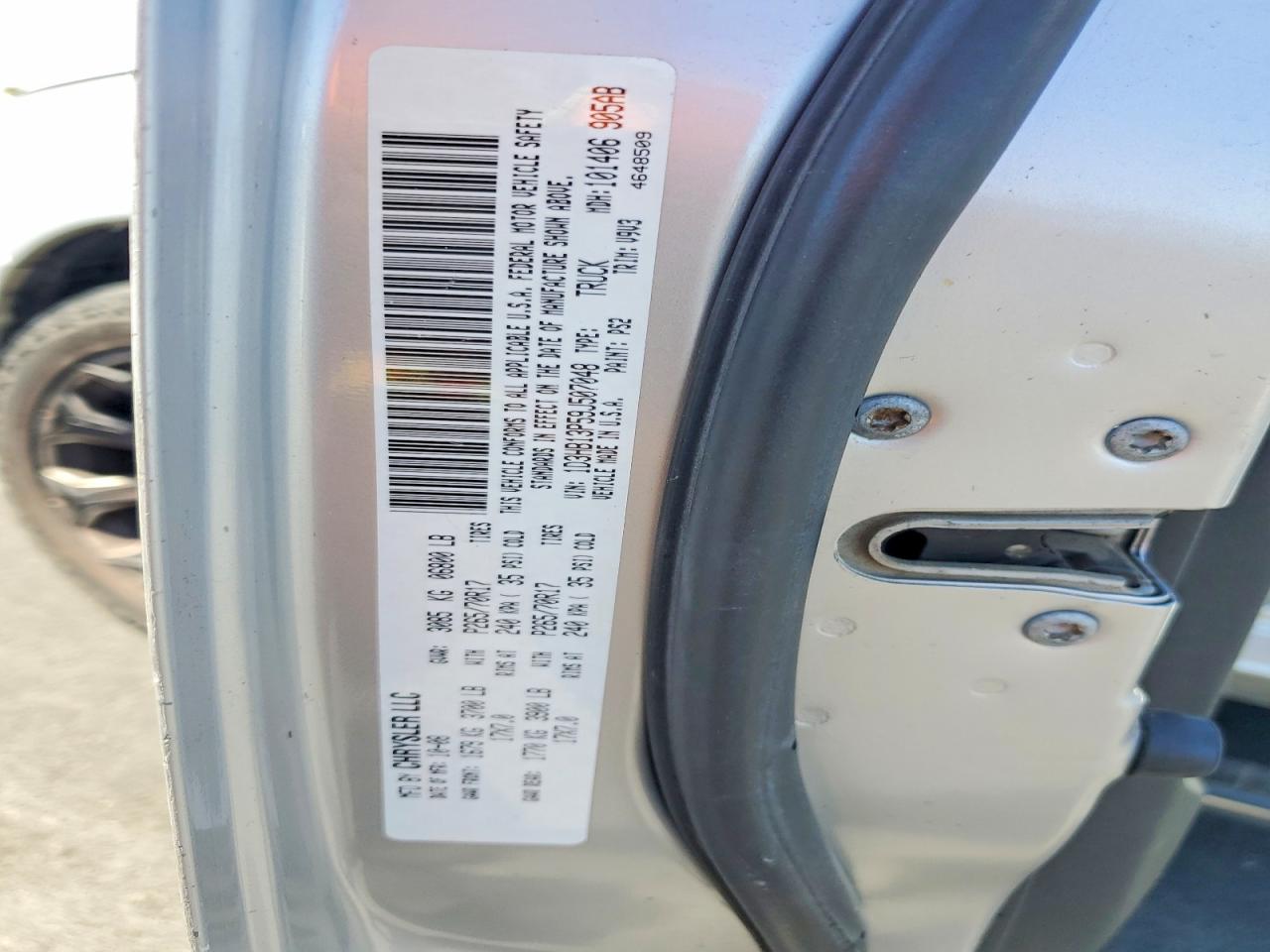 1D3HB13P59J507048 · 2009 DODGE RAM 1500 · 12/12