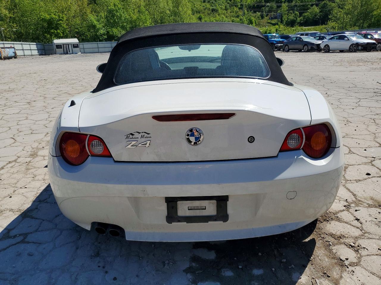 4USBT33473LS47884 · 2003 BMW Z4 · 6/12
