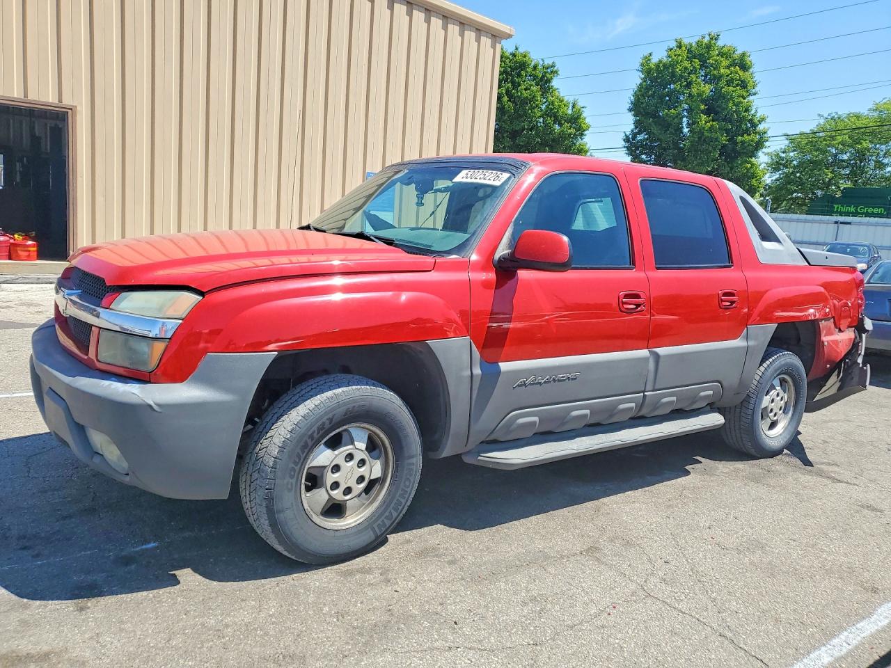 3GNEC13T32G335672 · 2002 CHEVROLET AVALANCHE