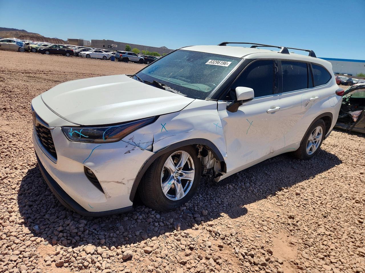 5TDZZRAH4MS528374 · 2021 TOYOTA HIGHLANDER