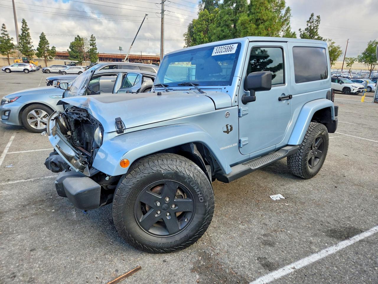 1C4AJWBG7CL148633 · 2012 JEEP WRANGLER