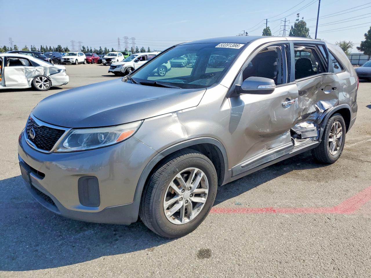 5XYKT3A68EG536927 · 2014 KIA SORENTO