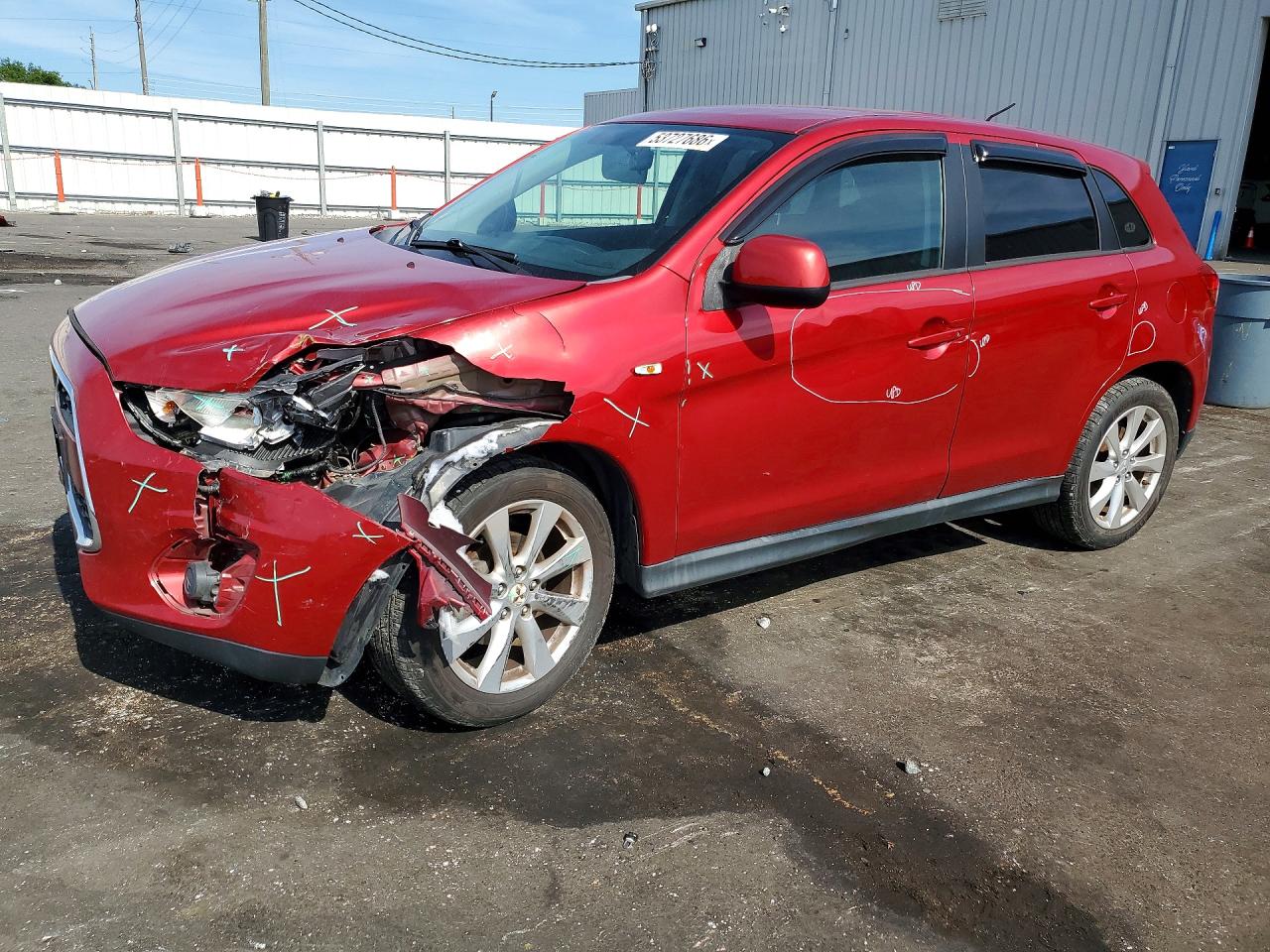 4A4AP3AU2FE006826 · 2015 MITSUBISHI OUTLANDER SPORT