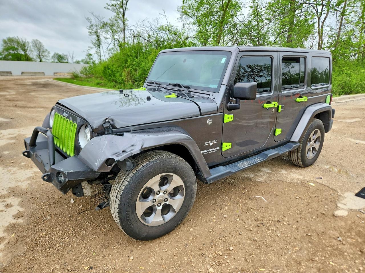 1C4BJWEG0HL507215 · 2017 JEEP WRANGLER UNLIMITED