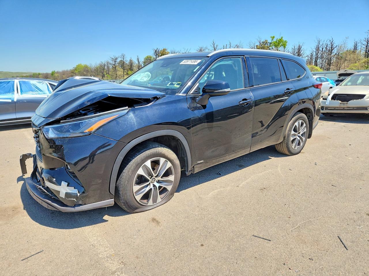 5TDGBRCH1NS553811 · 2022 TOYOTA HIGHLANDER HYBRID