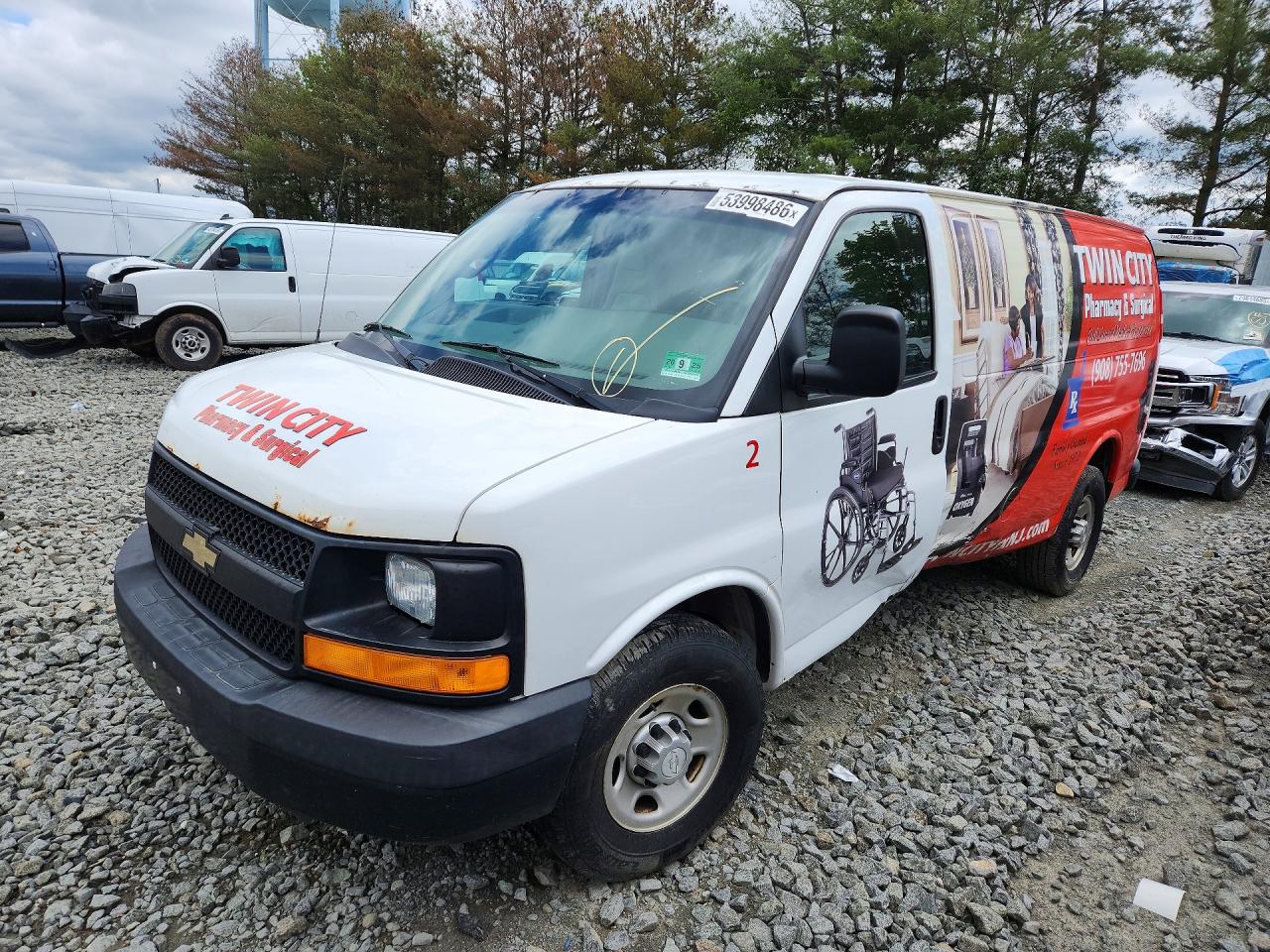 1GCWGAFF2G1233163 · 2016 CHEVROLET EXPRESS G2500