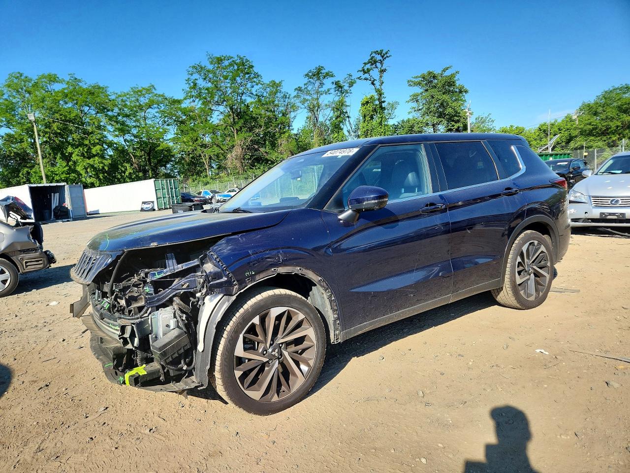 JA4J3UA81NZ012680 · 2022 MITSUBISHI OUTLANDER