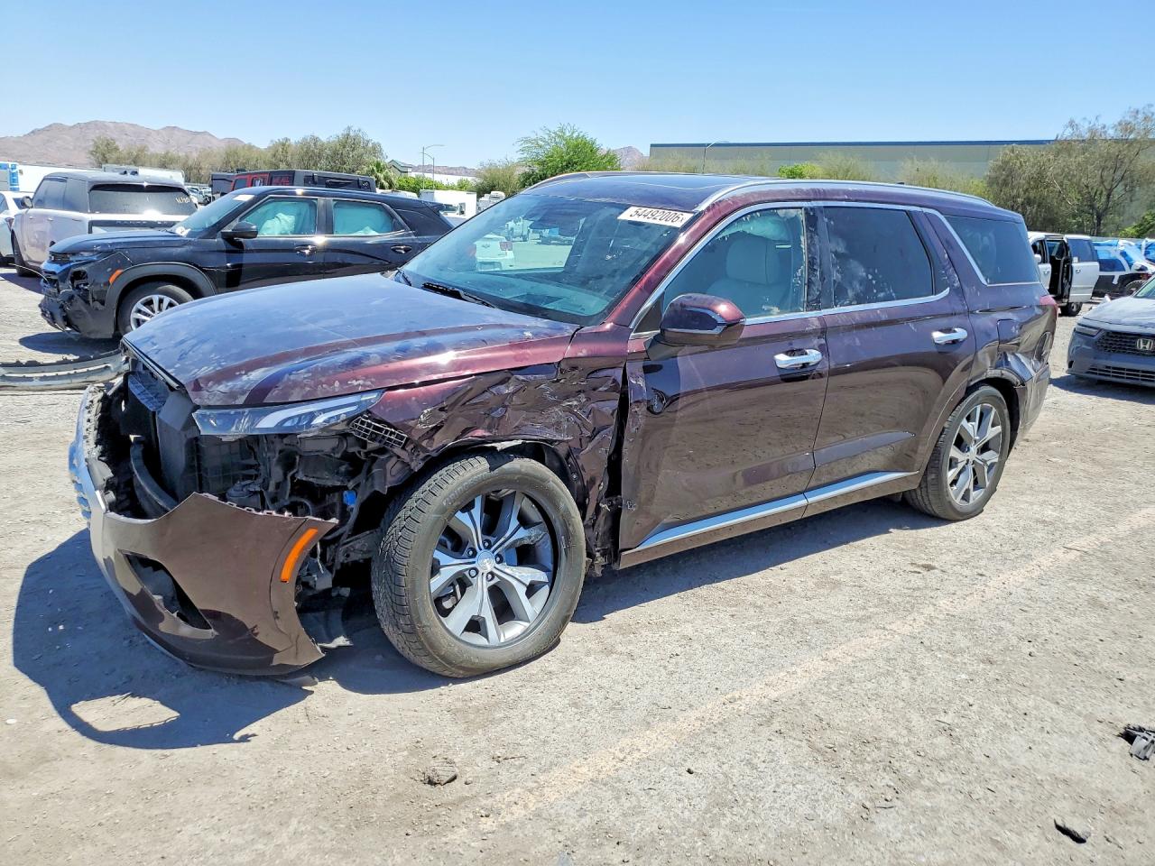 KM8R5DHE0MU220782 · 2021 HYUNDAI PALISADE