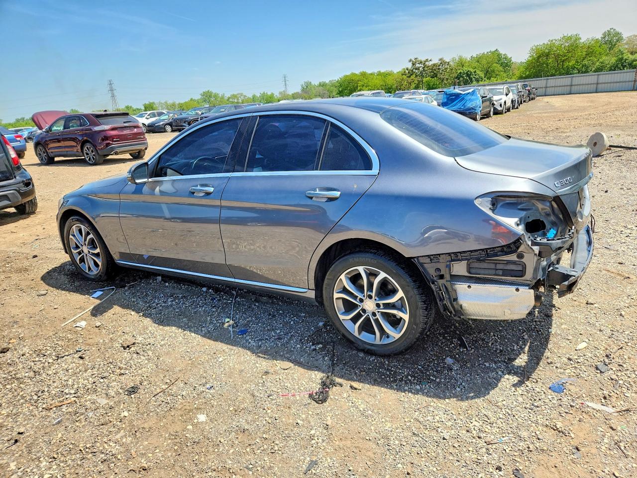 55SWF4KB4HU187057 · 2017 MERCEDES-BENZ C · 2/13