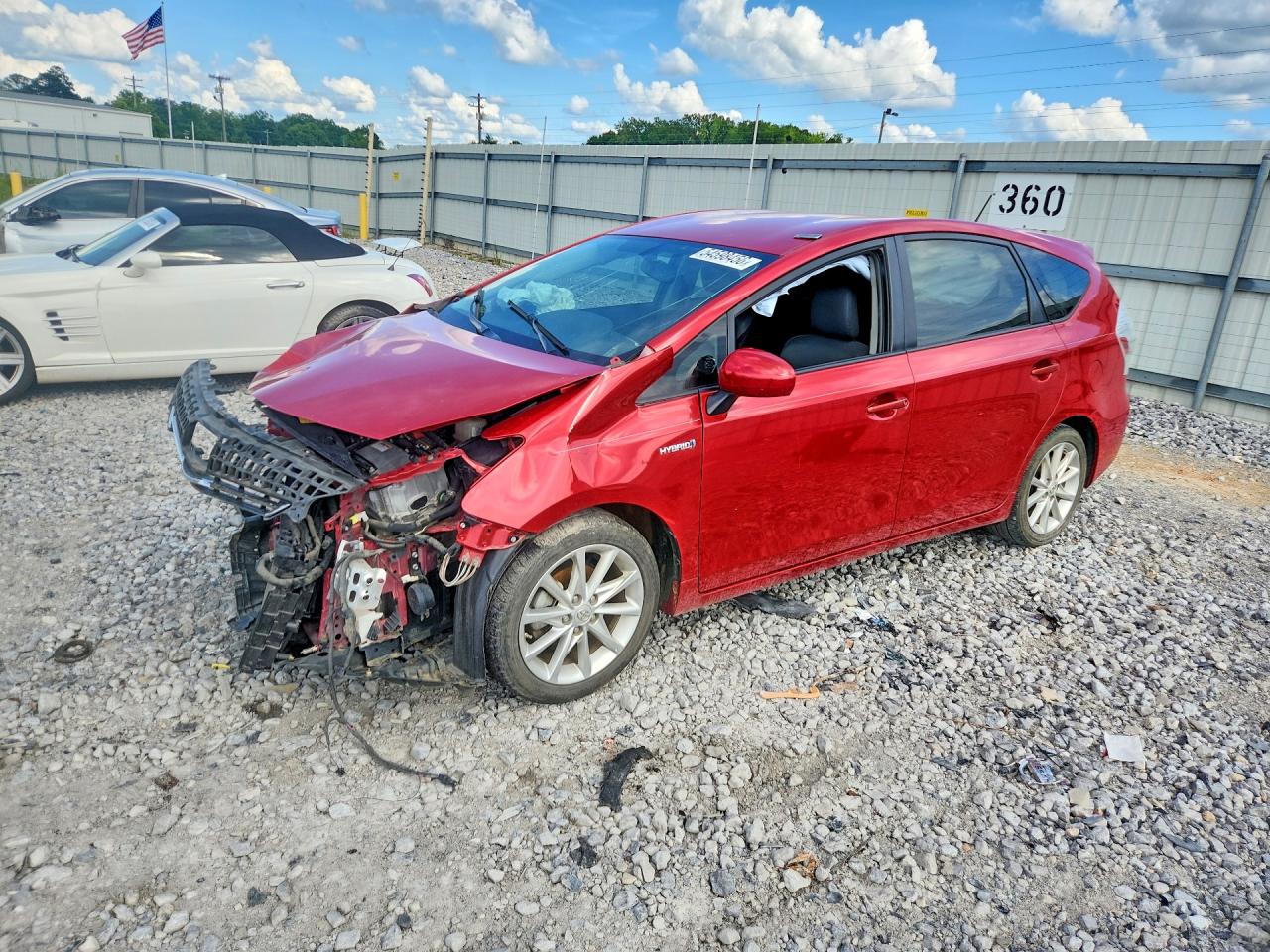 JTDZN3EUXC3025013 · 2012 TOYOTA PRIUS V