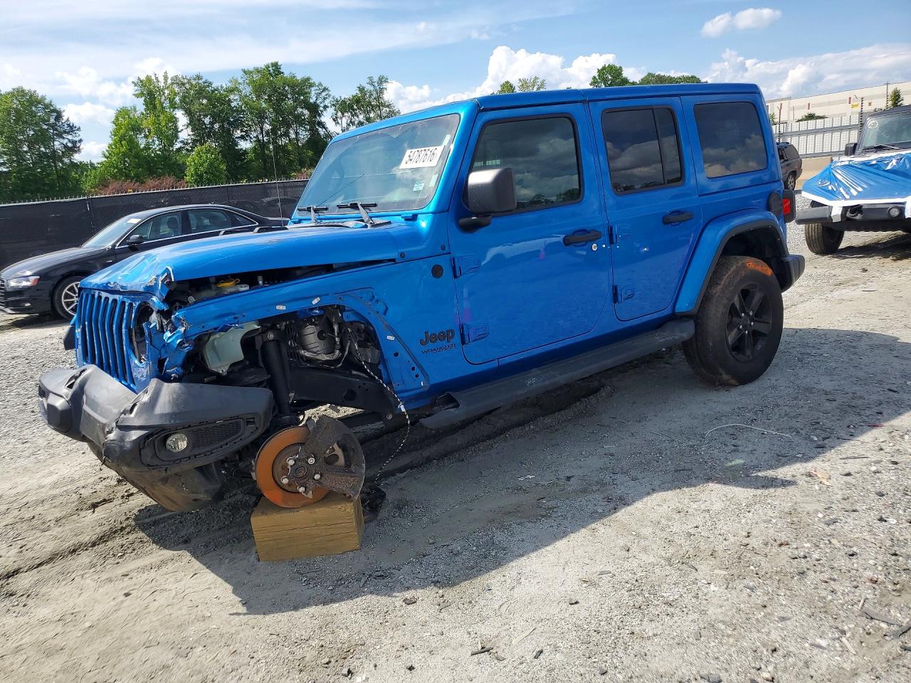 1C4HJXEN2MW731545 · 2021 JEEP WRANGLER UNLIMITED