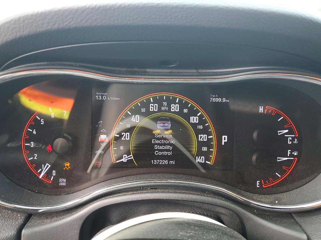 1C4RDJDG4HC719836 · 2017 DODGE DURANGO · 9/13