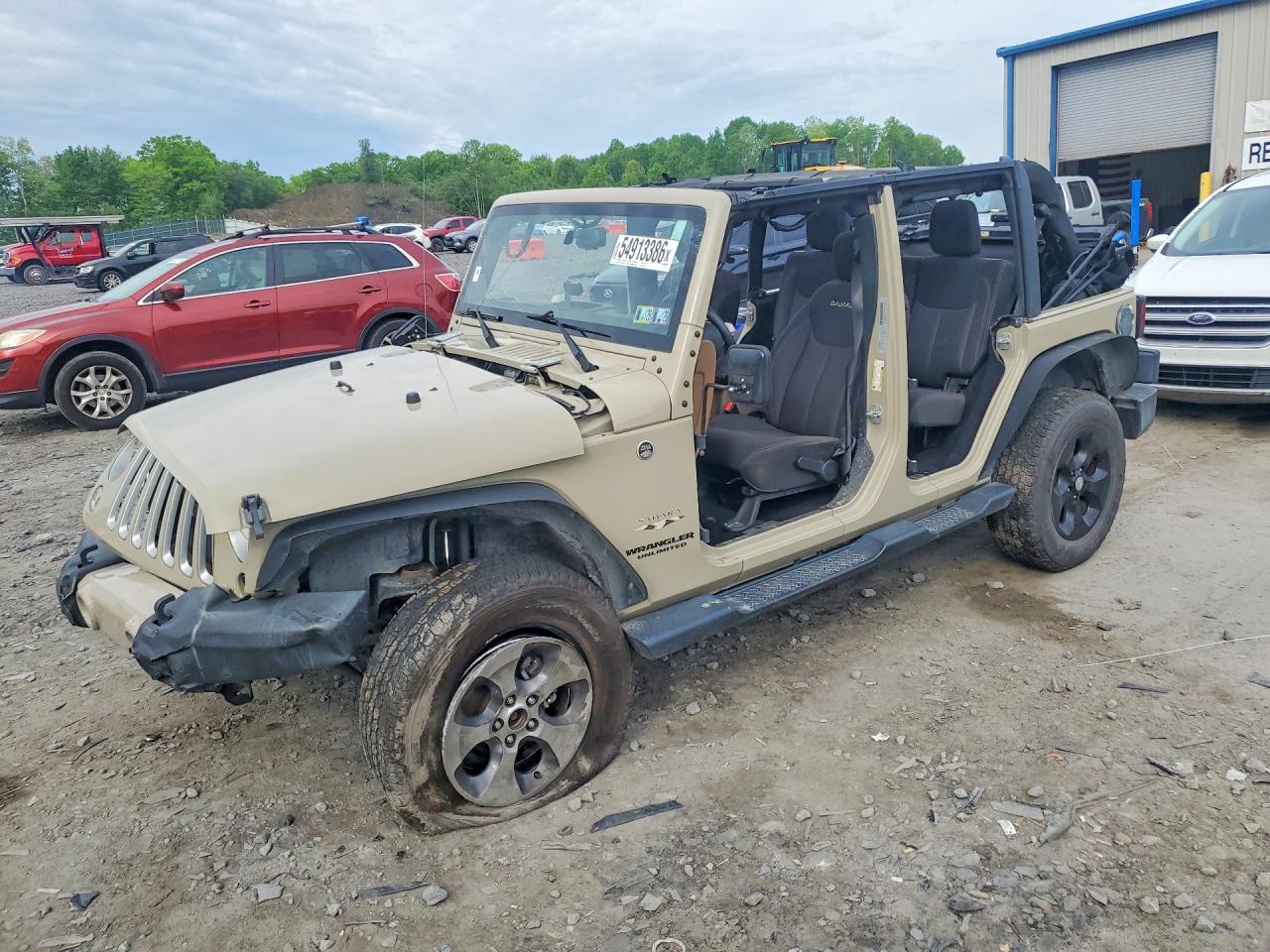 1C4HJWEG4HL675112 · 2017 JEEP WRANGLER UNLIMITED