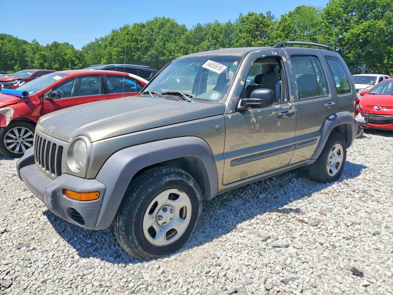 1J4GL48K64W****** · 2004 JEEP LIBERTY
