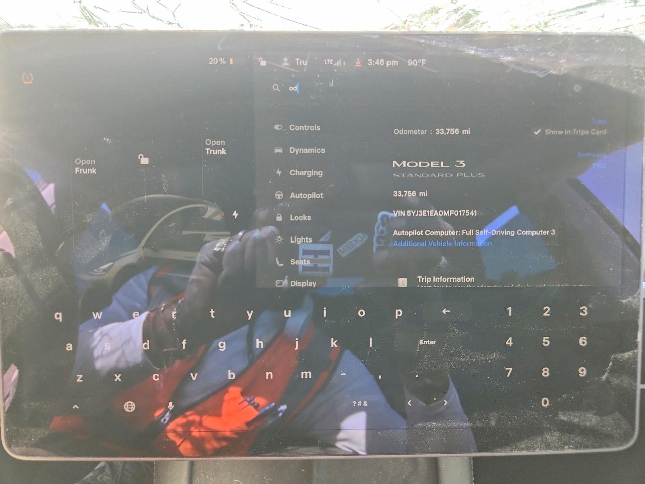 5YJ3E1EA0MF017541 · 2021 TESLA MODEL 3 · 9/12