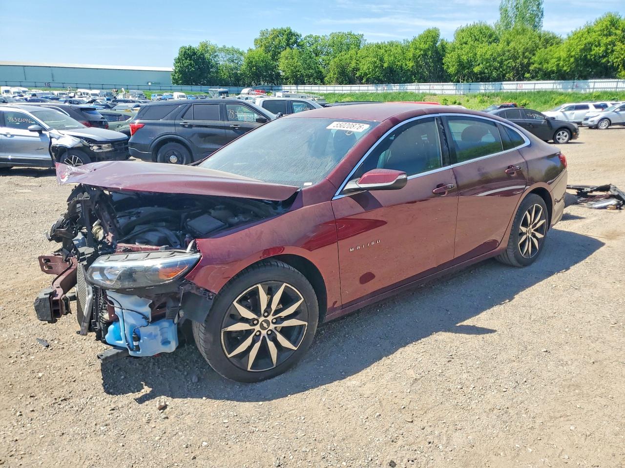1G1ZF5SX7GF182695 · 2016 CHEVROLET MALIBU