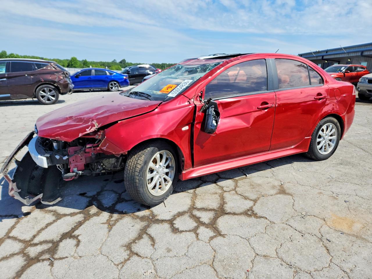 JA32U2FU1EU005158 · 2014 MITSUBISHI LANCER