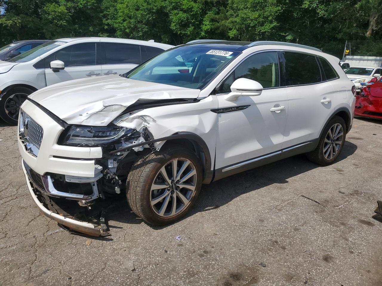 2LMPJ6K97KBL41021 · 2019 LINCOLN NAUTILUS