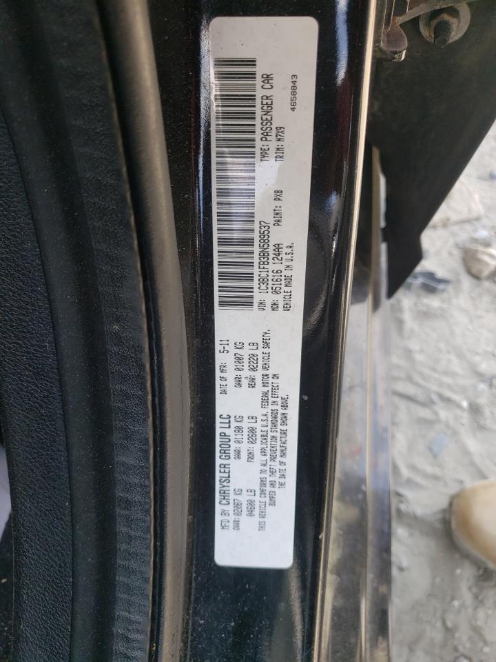 1C3BC1FB3BN589537 · 2011 CHRYSLER 200 · 12/12