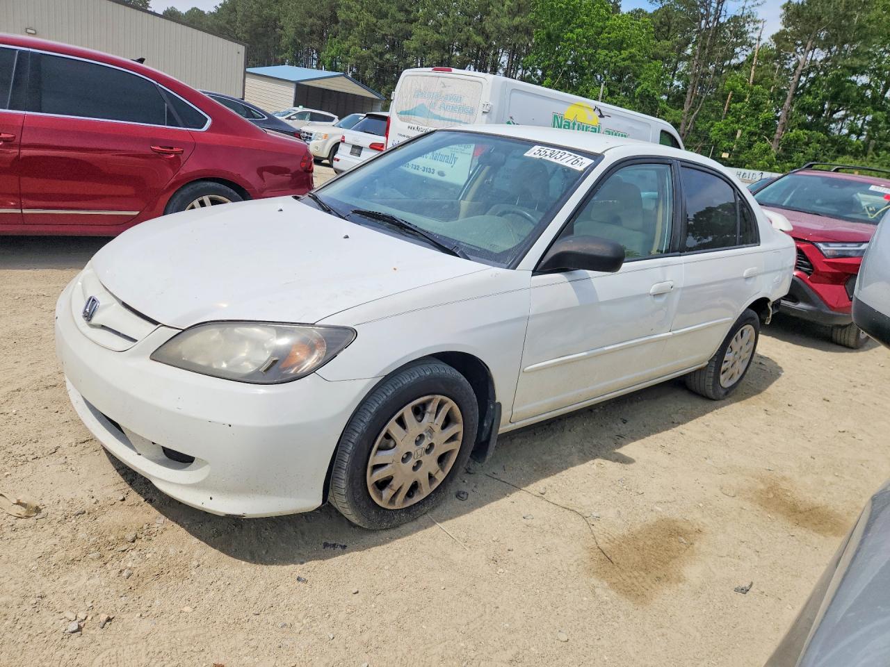 2HGES16544H593695 · 2004 HONDA CIVIC