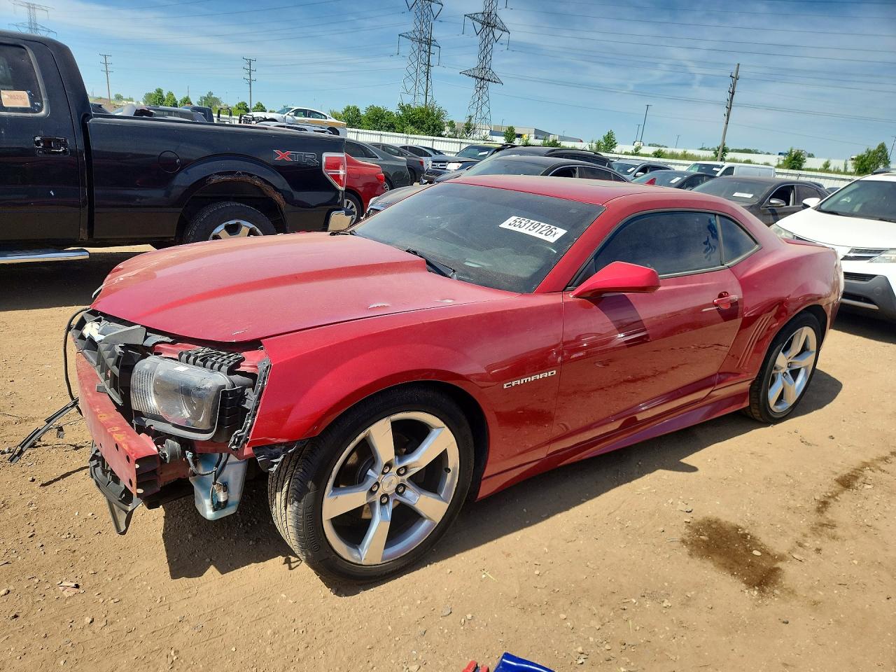 2G1FC1E39C9186568 · 2012 CHEVROLET CAMARO
