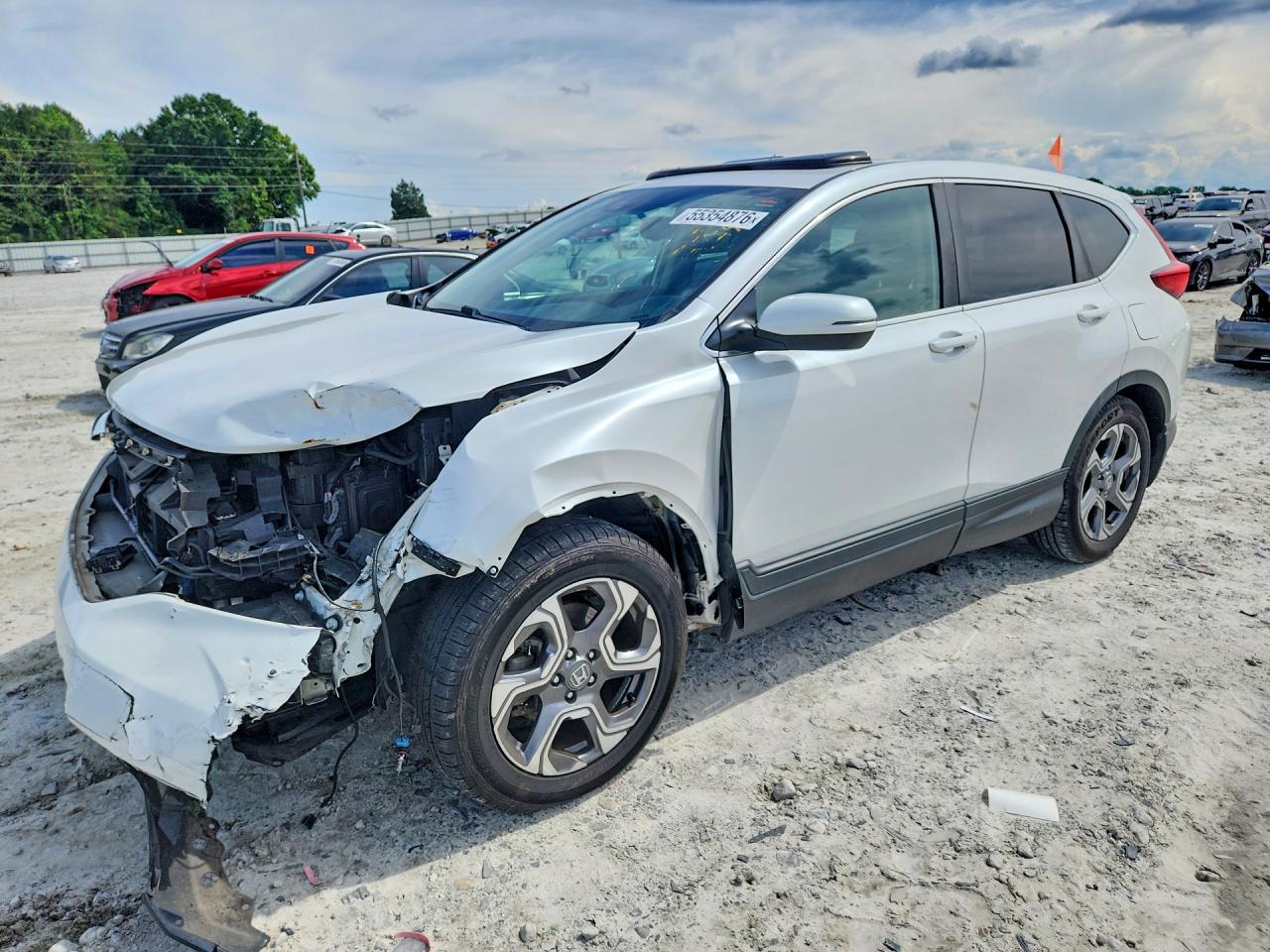 5J6RW1H84KA004193 · 2019 HONDA CRV