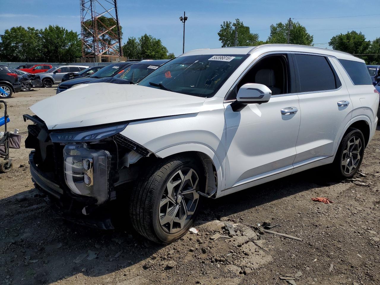 KM8R74HE0NU336057 · 2022 HYUNDAI PALISADE