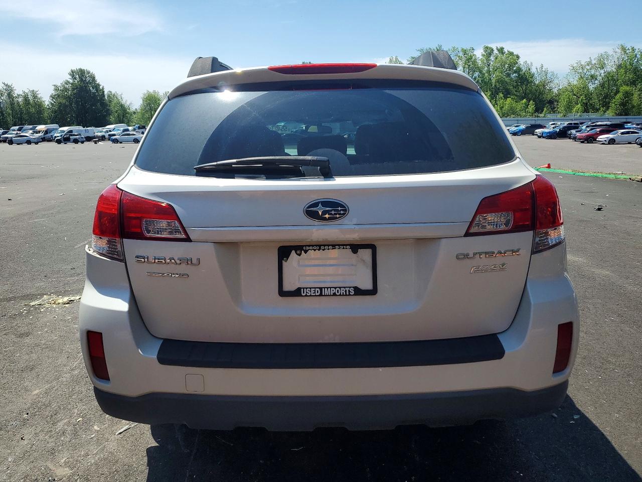 4S4BRBCC4B3393157 · 2011 SUBARU OUTBACK · 6/12