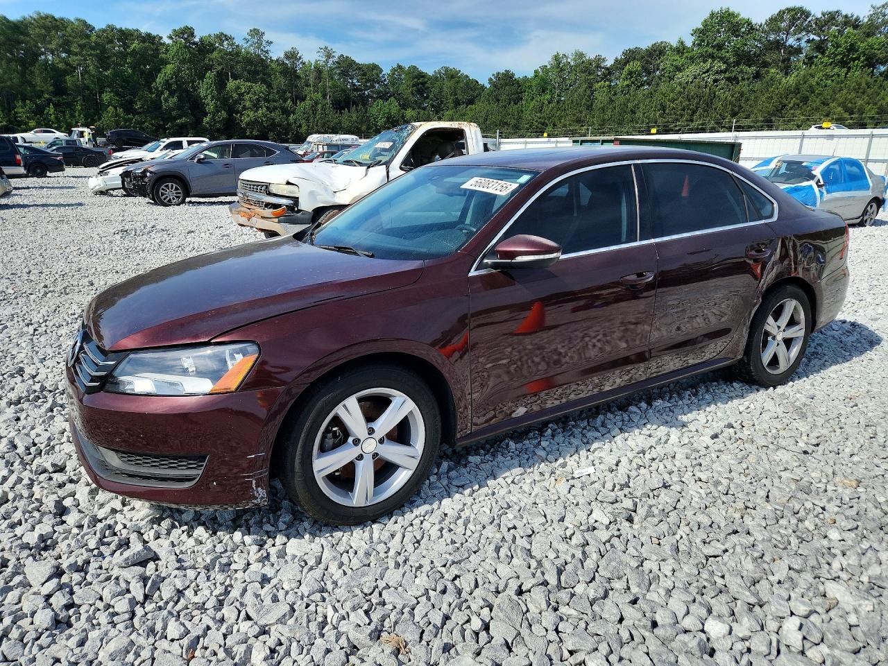 1VWBP7A34CC007121 · 2012 VOLKSWAGEN PASSAT