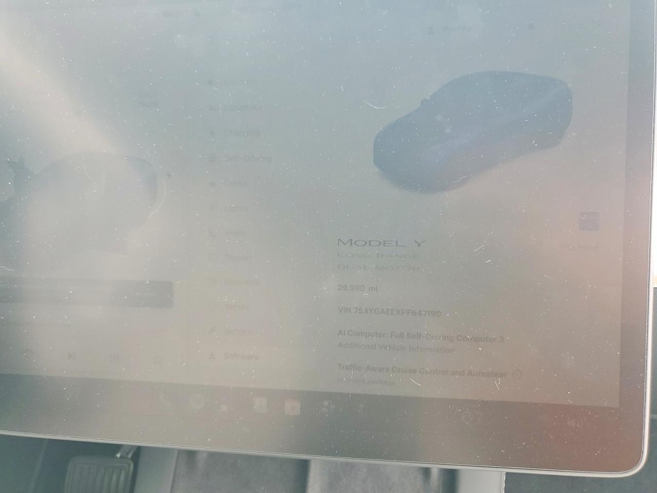 7SAYGAEEXPF647190 · 2023 TESLA MODEL Y · 9/12