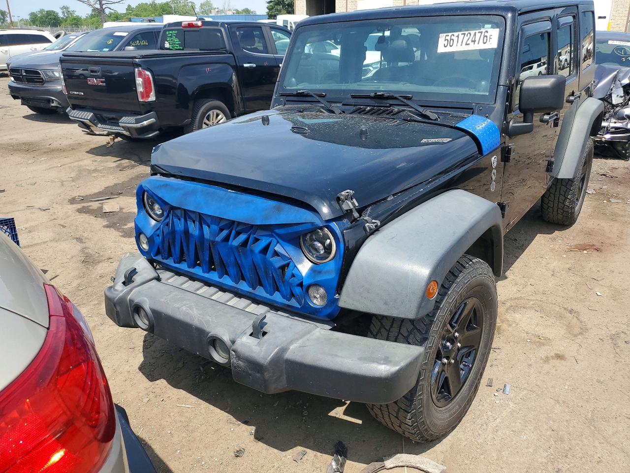 1C4BJWDG1EL200701 · 2014 JEEP WRANGLER UNLIMITED · 5/13