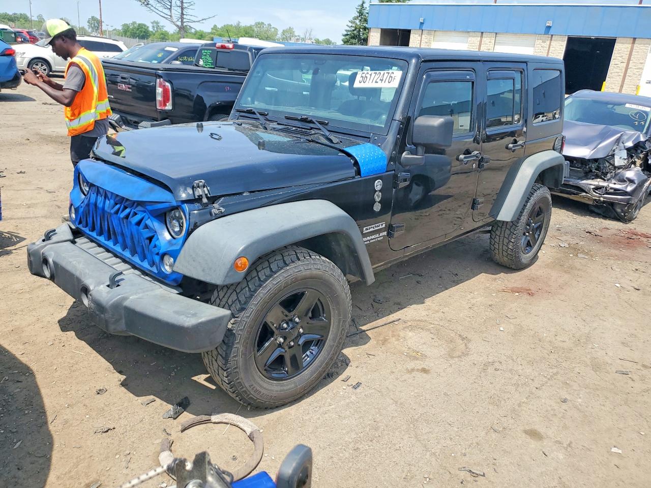 1C4BJWDG1EL200701 · 2014 JEEP WRANGLER UNLIMITED