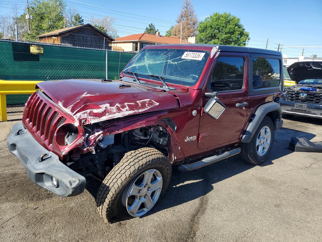 1C4GJXAN3MW575078 · 2021 JEEP WRANGLER