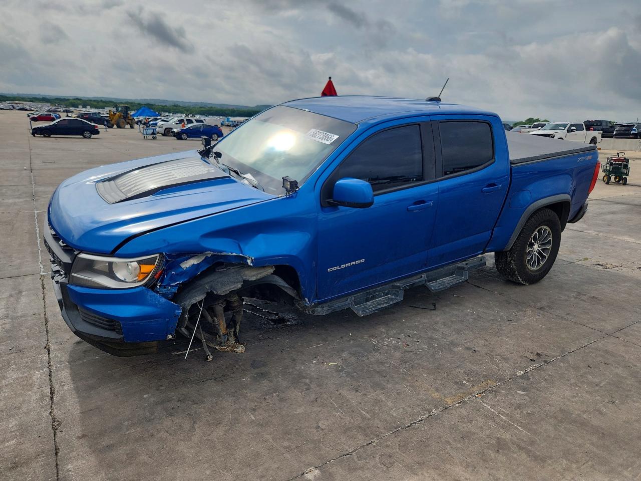 1GCGTEEN0M1134871 · 2021 CHEVROLET COLORADO