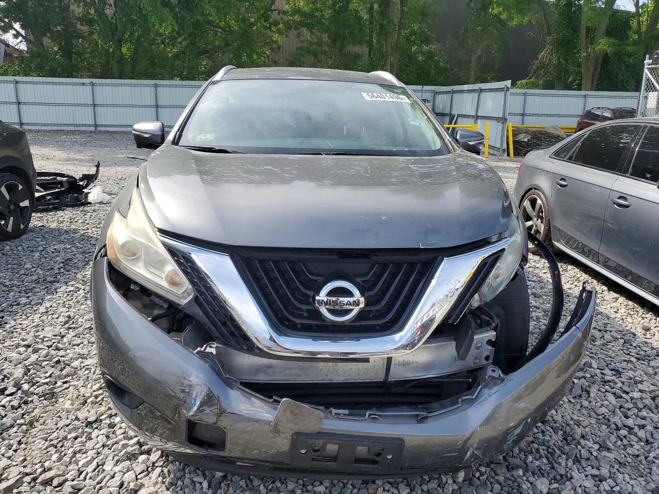 5N1AZ2MH2FN206689 · 2015 NISSAN MURANO · 5/13