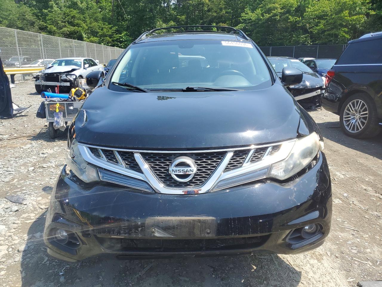 JN8AZ1MW6BW184069 · 2011 NISSAN MURANO · 5/13