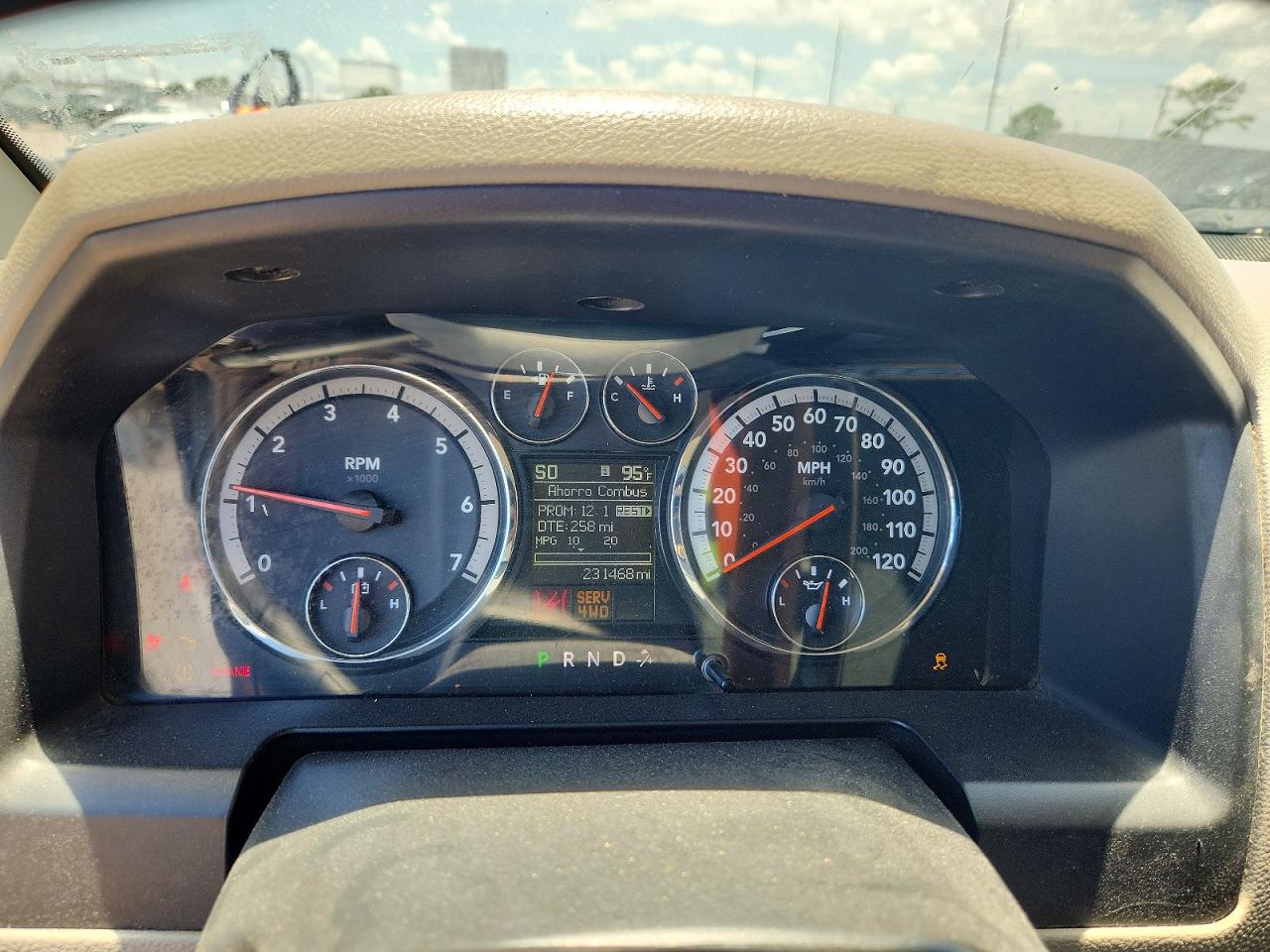 1C6RD7GT4CS146535 · 2012 DODGE RAM 1500 · 9/13