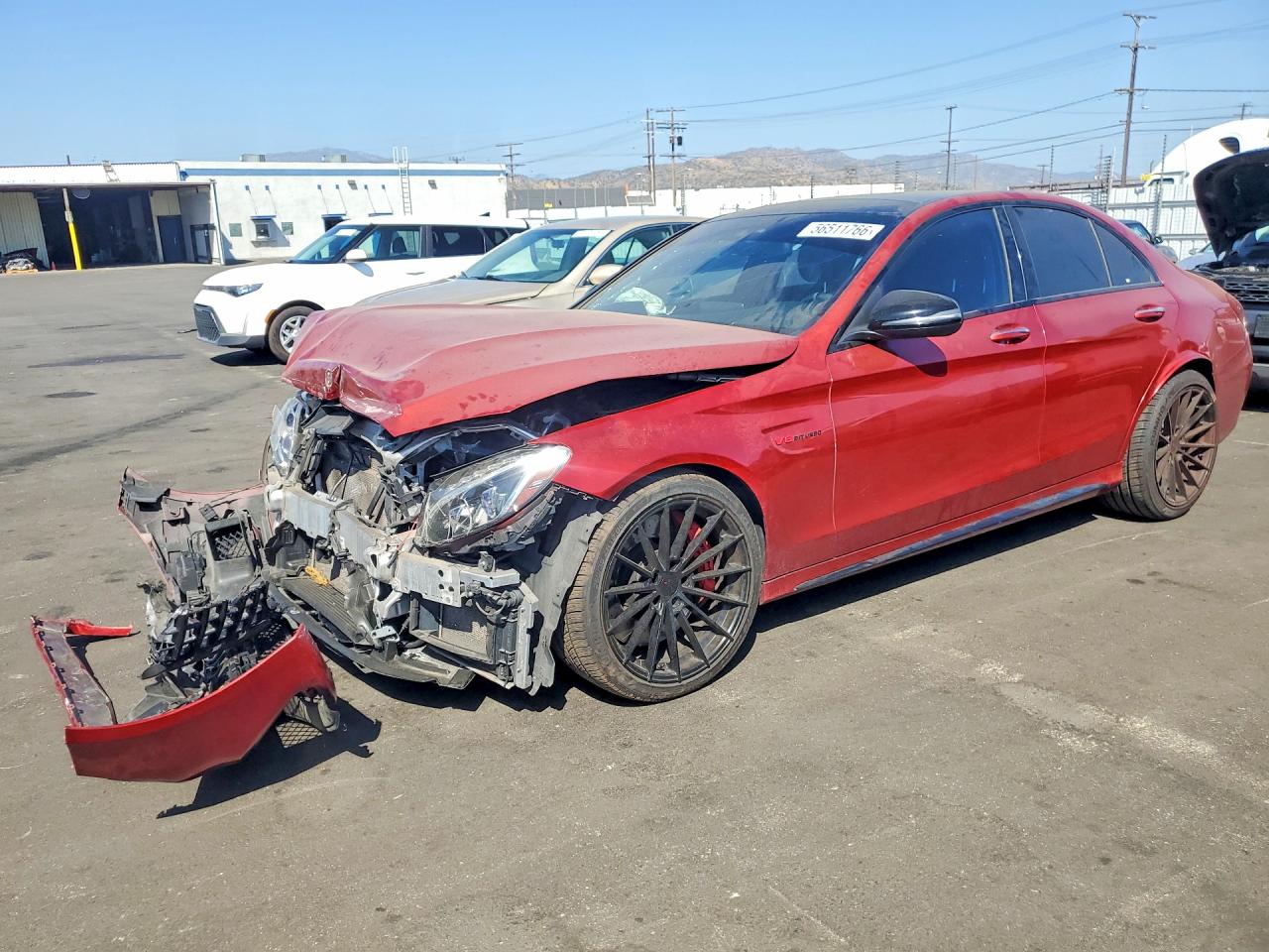 55SWF8HB5GU117922 · 2016 MERCEDES-BENZ C