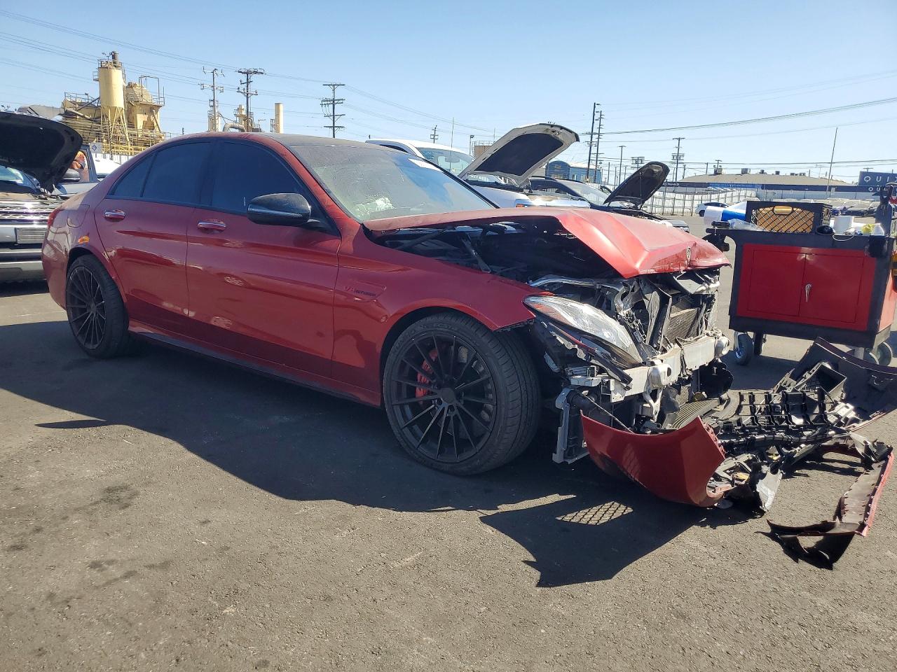 55SWF8HB5GU117922 · 2016 MERCEDES-BENZ C · 4/12