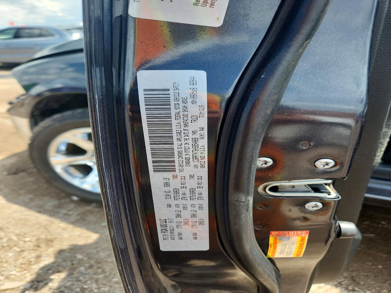 1C6RR7NT6HS854068 · 2017 RAM 1500 · 12/12