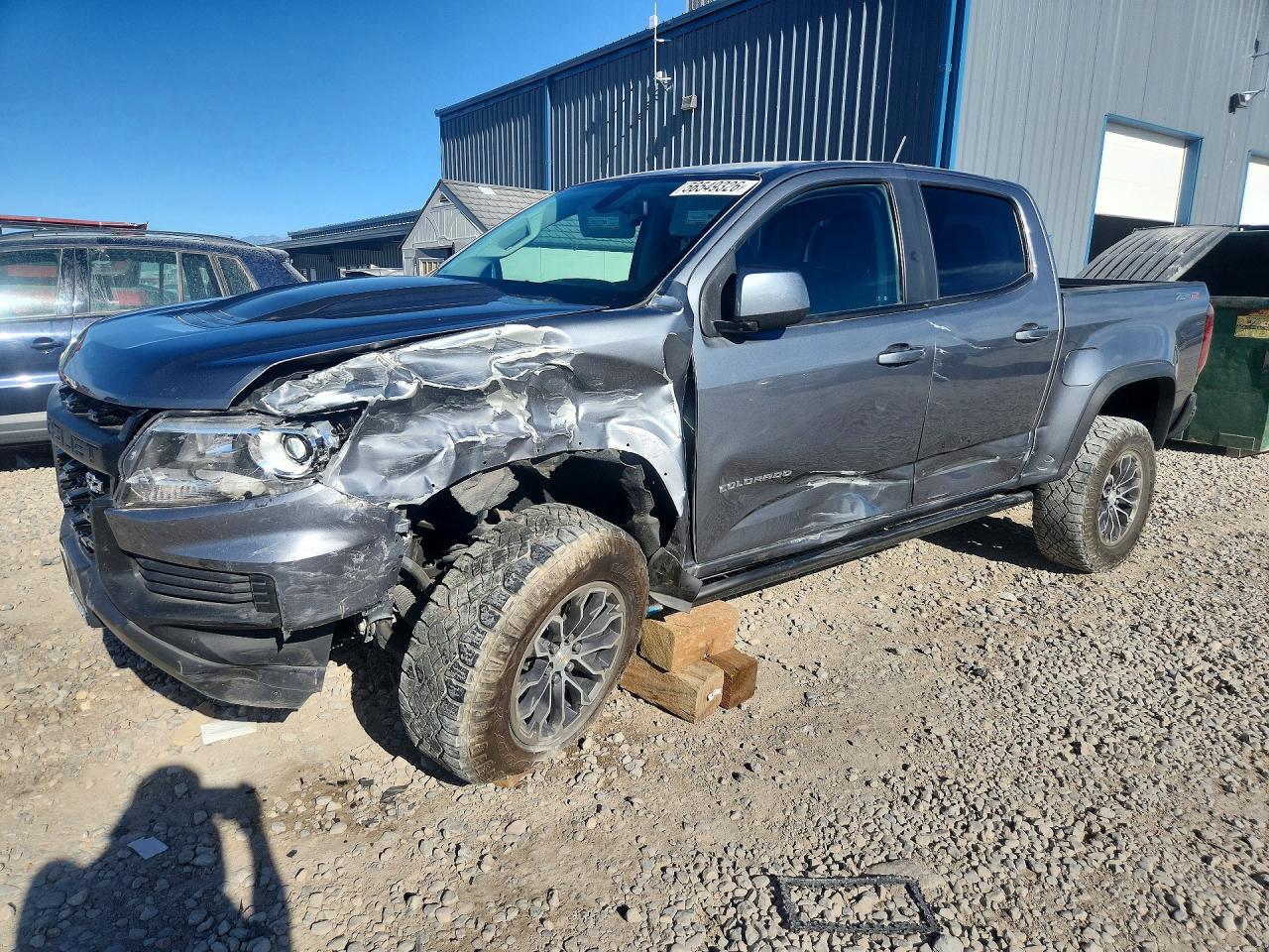 1GCGTEEN5M1255279 · 2021 CHEVROLET COLORADO