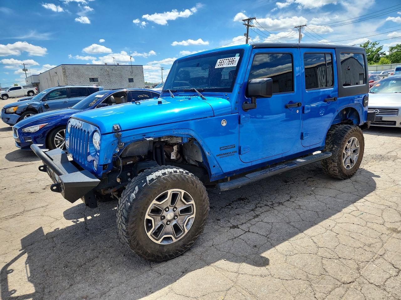 1C4BJWDG1GL270928 · 2016 JEEP WRANGLER UNLIMITED