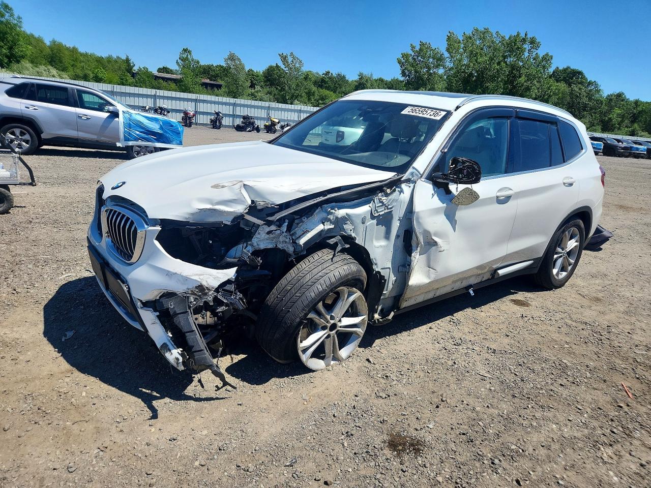 5UXTY5C07M9E14801 · 2021 BMW X3
