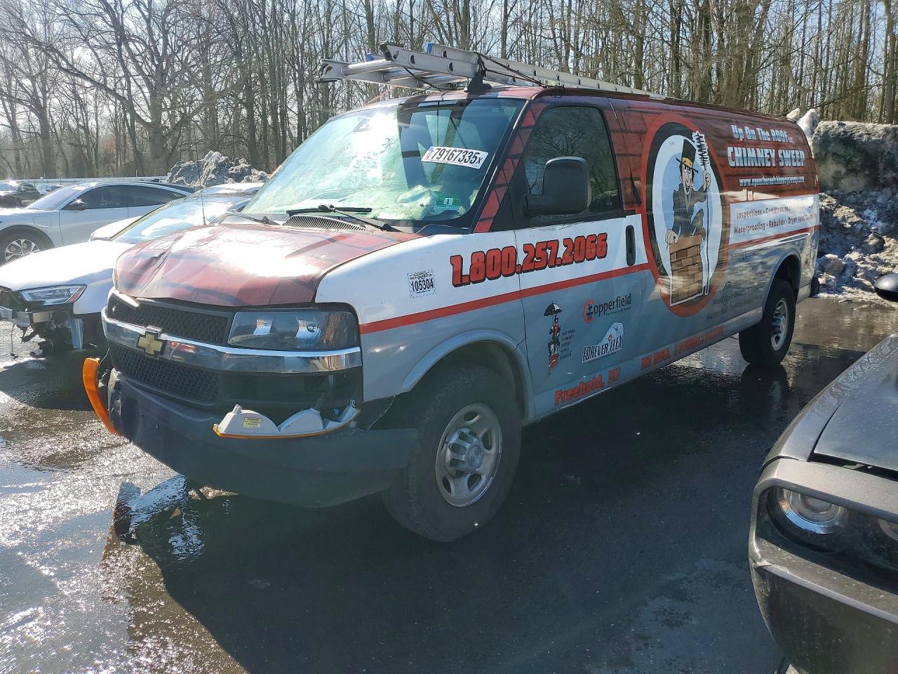 1GCZGHFG4K1367759 · 2019 CHEVROLET EXPRESS G3500