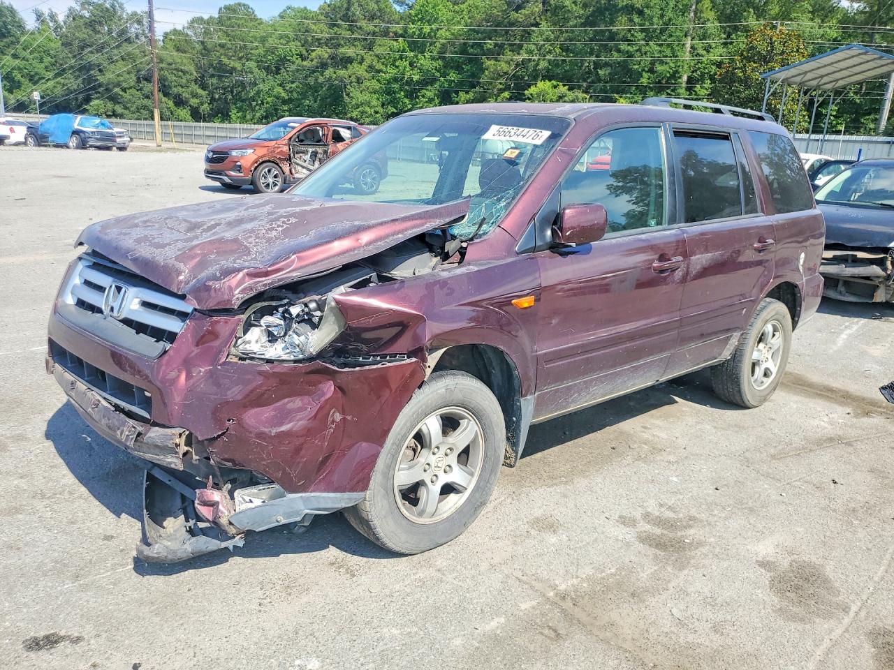 5FNYF28627B032255 · 2007 HONDA PILOT