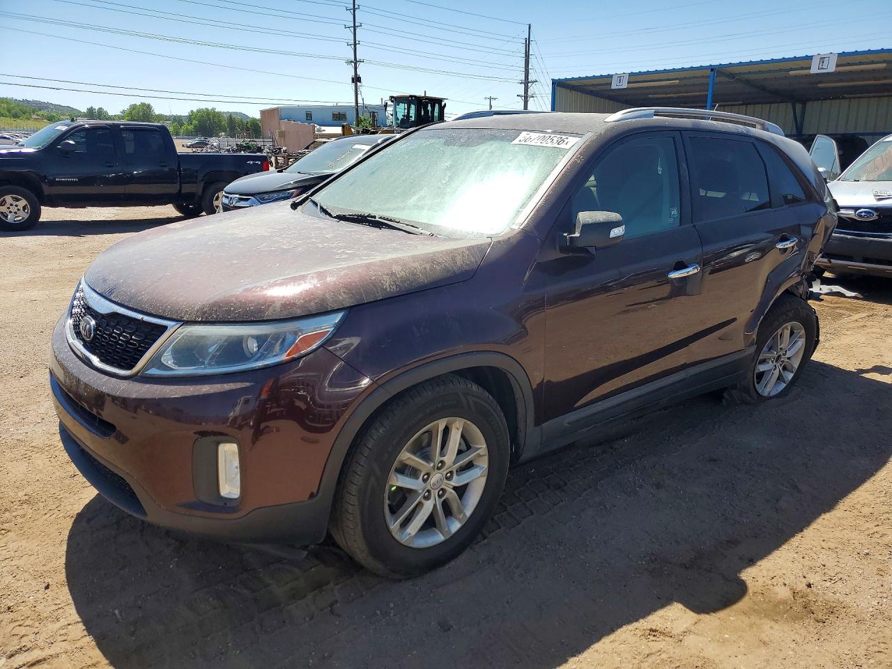 5XYKT3A65EG508017 · 2014 KIA SORENTO