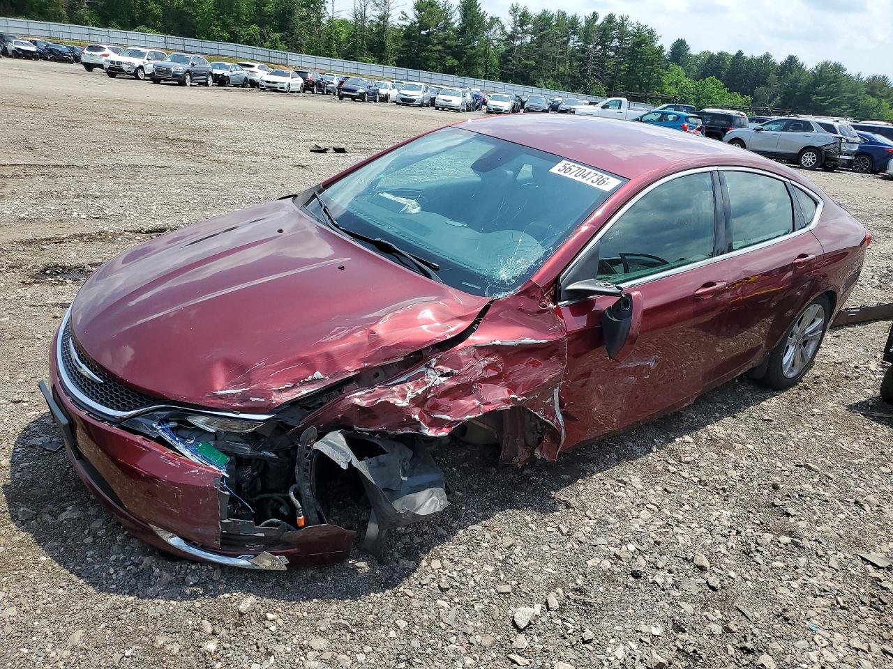 1C3CCCAB0FN662621 · 2015 CHRYSLER 200