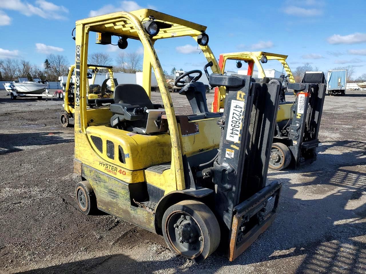 F187V14160F · 2008 HYSTER FORKLIFT