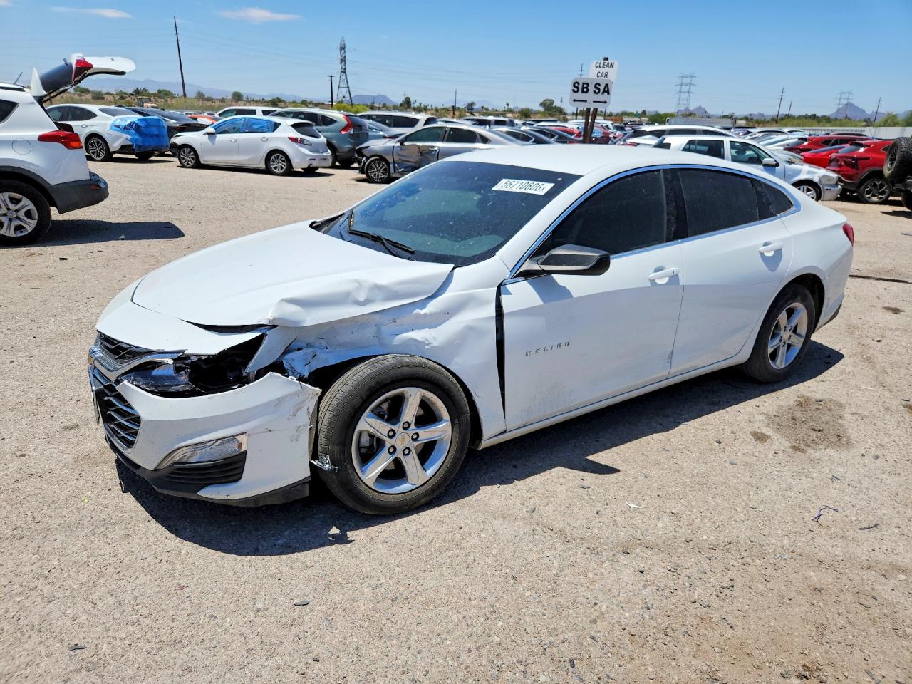 1G1ZB5ST6NF190132 · 2022 CHEVROLET MALIBU