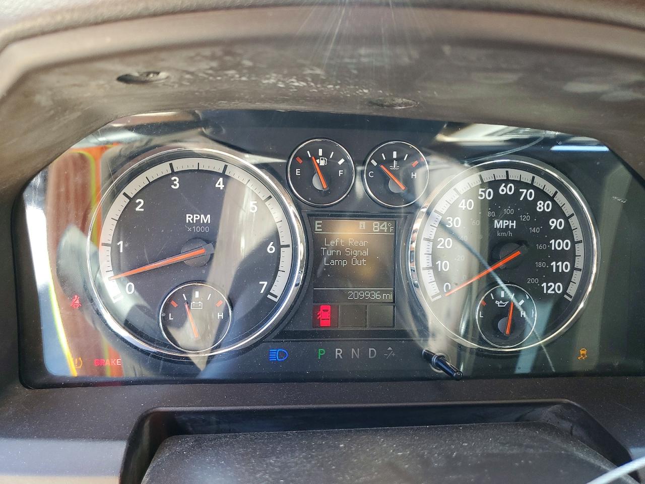 1C6RD6LT2CS212838 · 2012 DODGE RAM 1500 · 9/12